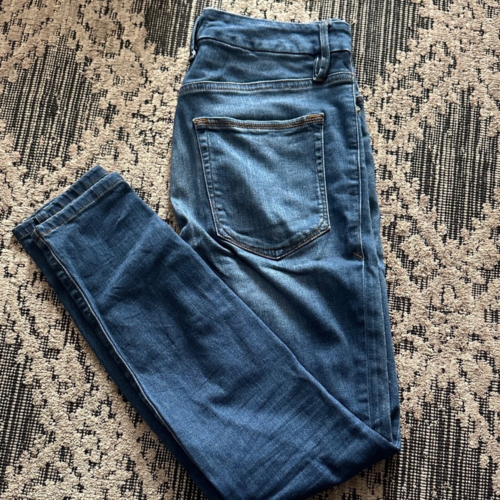 Good American Classic Blue Skinny Jeans